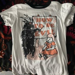 How to be evil t-shirt